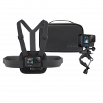 GOPRO SPORTS KIT (CHESTY + HANDLEBAR MOUNT + CAMERA CASE)