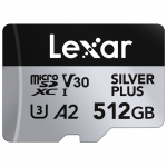 Lexar SILVER Plus microSDXC UHS-I/U3/A2/4K R205/W150 (V30) 512GB