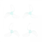 BetaFPV GemFan 1219S 3-Blade Propellers 1.0mm Shaft (4pcs) Clear Blue