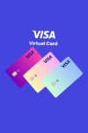 Virtual Visa 300 USD Key UNITED STATES