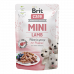 Brit Care Mini Puppy Lamb fillets in gravy konservai &scaron;unims 85 g