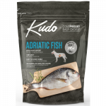 Kudo Adriatic Fish Medium Maxi Adult sausas maistas suaugusiems &scaron;unims, Svoris 3 kg