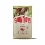 CARNILOVE TRUE FRESH Dog All Breeds Duck sausas pa&scaron;aras &scaron;unims, Svoris 4 kg