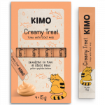 Kimo Cat Creamy Tuna Goat Milk tyrelės skanėstas katėms 60 g, Svoris 60 g