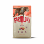 CARNILOVE TRUE FRESH Dog All Breeds Beef sausas pa&scaron;aras &scaron;unims, Svoris 4 kg