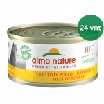 Almo Nature HFC Chicken Filet &scaron;lapias maistas katėms 24x70g