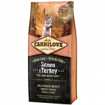 Carnilove Salmon & Turkey puppy large breed sausas pa&scaron;aras didelių veislių &scaron;unims iki 1 metų