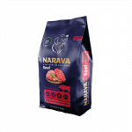 Narava High Premium Beef Adult sausas pa&scaron;aras &scaron;unims, Svoris 2 kg
