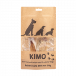 Kimo džiovintos baltos triu&scaron;ių ausys su kailiuku skanėstas &scaron;unims