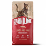 CARNILOVE ACTIVE Cat Lamb & Wild boar Sterilised sausas pa&scaron;aras katėms, Svoris 6 kg