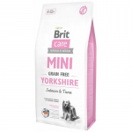 Brit Care Mini Yorkshire su (la&scaron;i&scaron;a ir tunu) sausas pa&scaron;aras &scaron;unims 7kg