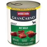 Animonda GranCarno Adult su žvėriena konservai &scaron;unims 24x800g