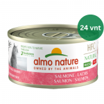 Almo Nature HFC Jelly Salmon &scaron;lapias maistas katėms 24x70g