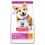 Hill's Science Plan Small & Mini Adult Chicken sausas pa&scaron;aras mažų veislių &scaron;unims