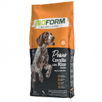 BIO FORM Best Quality Dog Power Horse sausas maistas suaugusiems &scaron;unims, Svoris 20 kg