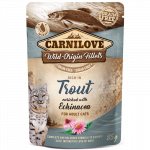 Carnilove Trout konservai katėms su upėtakiu ir ežiuole