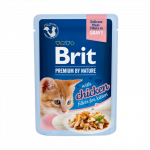 Brit Premium Delicate Chicken for Kitten in Gravy 85g