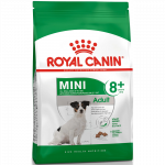 ROYAL CANIN Mini  8+ sausas pa&scaron;aras &scaron;unims 8 kg, Pakuotė 8 kg