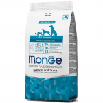 Monge All Breeds Hypoallergenic (la&scaron;i&scaron;a/tunas) sausas pa&scaron;aras &scaron;unims 2.5 kg