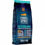PRIMAL SPIRIT Oceanland Adult Dog Drėgnas Pa&scaron;aras &Scaron;unims 12kg