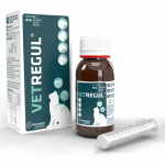 Vet Regul 50 ml &scaron;unims, katėms, &scaron;e&scaron;kams ir graužikams.