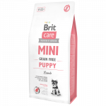 Brit Care Mini Puppy Lamb (ėriena) sausas pa&scaron;aras &scaron;unims iki 1 metų 2kg