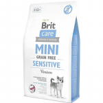 Brit Care Mini Sensitive Venison (elniena) sausas pa&scaron;aras &scaron;unims 2kg