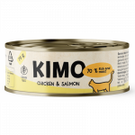 Kimo Chicken&Salmon konservai katėms su vi&scaron;tiena ir la&scaron;i&scaron;a