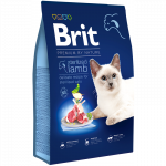 Brit Premium by Nature Cat Sterilized Lamb sausas maistas katėms 8 kg