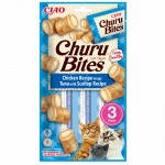 Churu Bites Cat Chicken Tuna Scallop skanėstas katėms, Pakuotė 1 vnt.