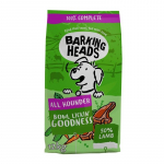 BARKING HEADS Bowl Lickin Goodness Lamb (ėriena) sausas pa&scaron;aras &scaron;unims 12kg