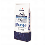 Monge Medium Puppy & Junior Chicken (vi&scaron;tiena) sausas pa&scaron;aras &scaron;unims iki 1 metų