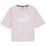 Puma Palaidinė Moterims Ess Cropped Logo Pink 586866 60