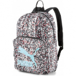 Puma Kuprinė Originals Urban Backpack White Black Red