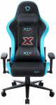 ONEX STC Alcantara L juoda/mėlyna ergonominė kėdė