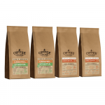 SALDUS DUETAS | 2x250g CARAMEL ETHIOPIA + 2x250g SWEET BRAZIL | Maltos kavos rinkinys
