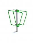 Lauko treniruokliai - Dvigubos lygiagretės &ndash; lauko treniruoklių salė