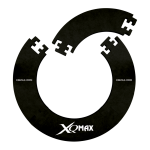 Sienos apsauga smiginio taikiniui XQmax (juoda)