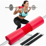Barbell Pad inSPORTline Shaperoll 44 x 9.5 cm - Red