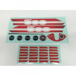 Buzzy - Sticker set Fiat 500