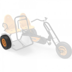 Wheel 5-spoke orange 400/140-8 slick right