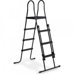 EXIT pool ladder for frame height of 108-122cm - black