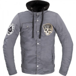Vyri&scaron;ka striukė W-TEC Black Heart Garage Built - Dark grey