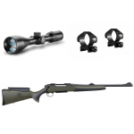 Haenel Jaeger NXT Composite .308 Win. + Plieniniai Laikikliai + Hawke Endurance 30 3-12x56 WA IR LR Dot 8x 16330