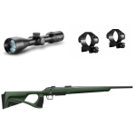 CZ 600+ ERGO, .30-06 Spr. + Plieniniai Laikikliai + Hawke Endurance 30 2.5-10x50 WA IR LR Dot 8x 16320