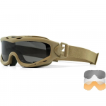 Akiniai Wiley X Spear Clear, Smoke Grey, Light Rust, Matte Tan