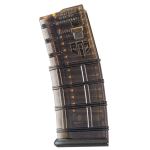 Dėtuvė ETS AR15 5,56x45 .300 Blackout Polymer, Carbon Smoke Series 30rds SMK-AR15-30G2