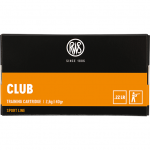 RWS 22LR Club 2,6g 40grs 50vnt.