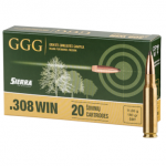 GGG .308 Win. SBT Sierra 180gr/11,7g 20 vnt.