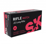 SK 22LR Rifle Match 2,59 g, 50 vnt.